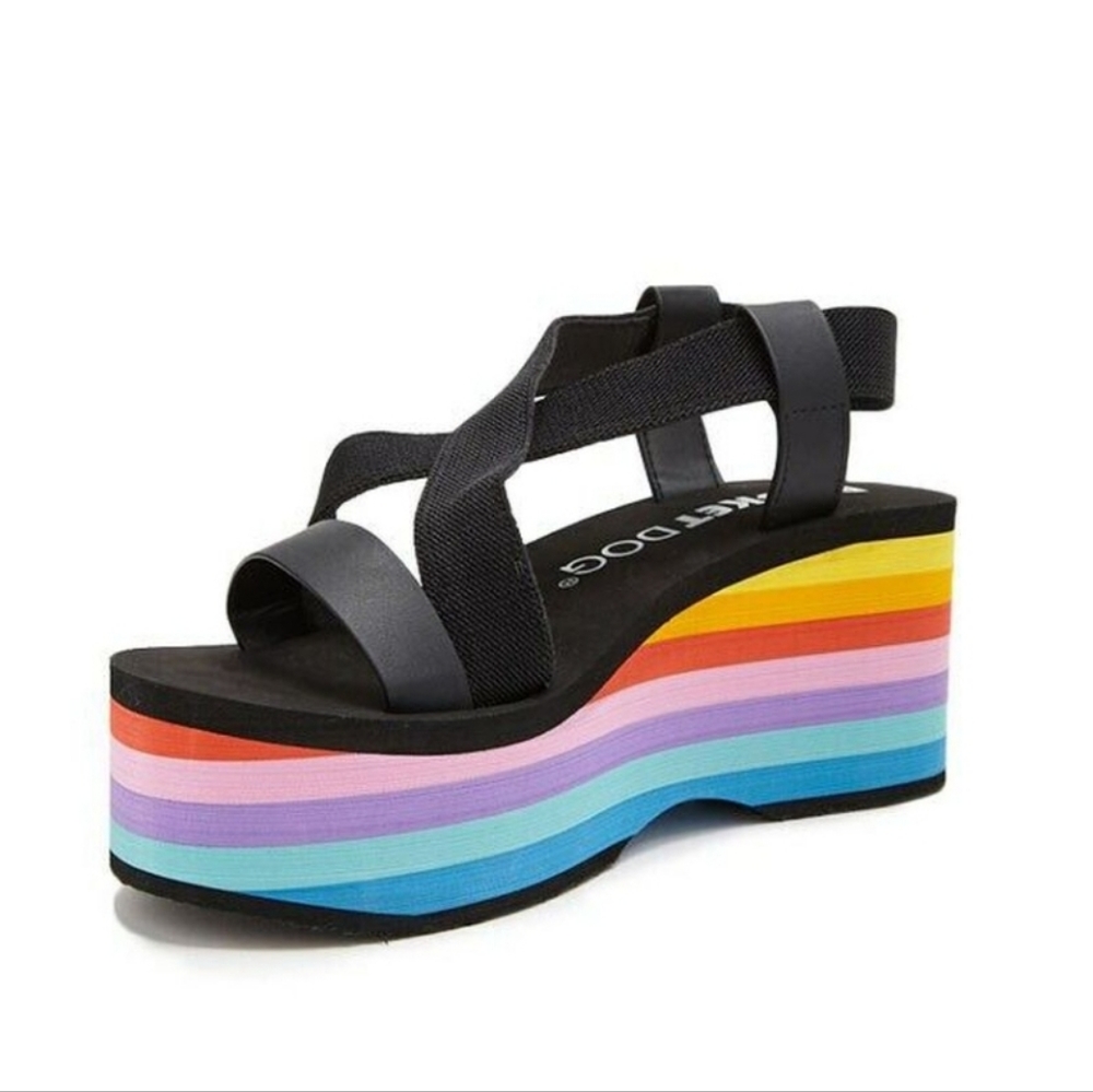 Rocket Dog Rainbow Platform Sandals